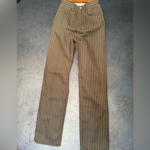 Reformation Wilder Pinstripe Jeans - Picture 12 of 13